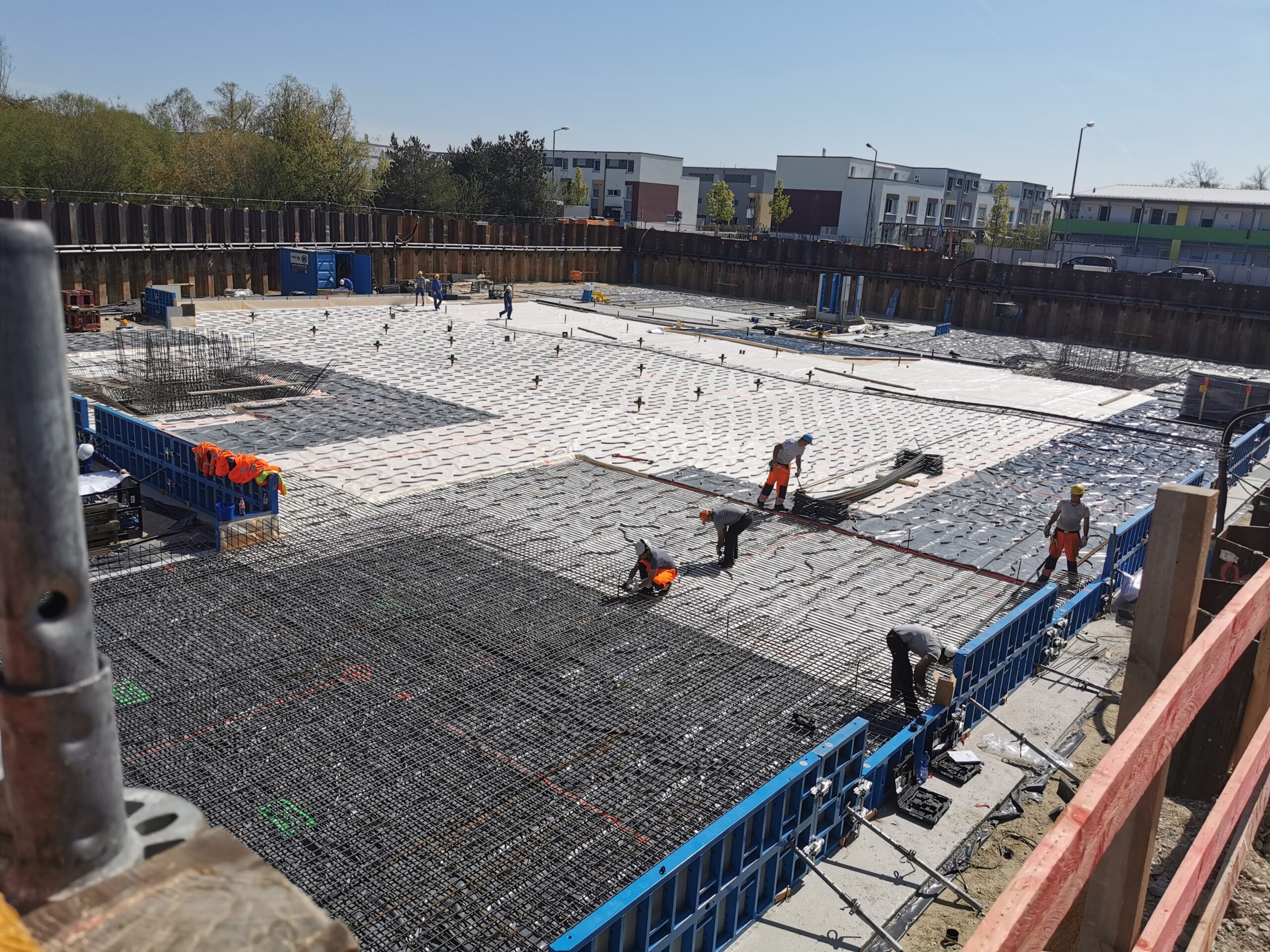 Baustahlarmierung im Hochbau